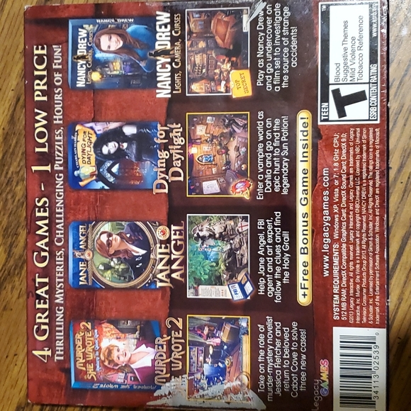 WOMEN of MYSTERY - 4 Pack Hidden Object Games. EUC. - Picture 2 of 4